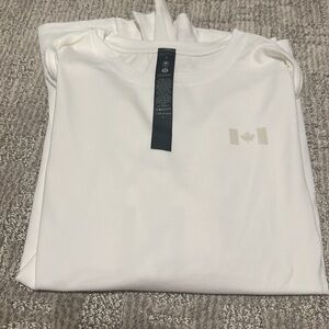 White Long Sleeve Shirt Canada Lululemon Shirt NWOT Size 6